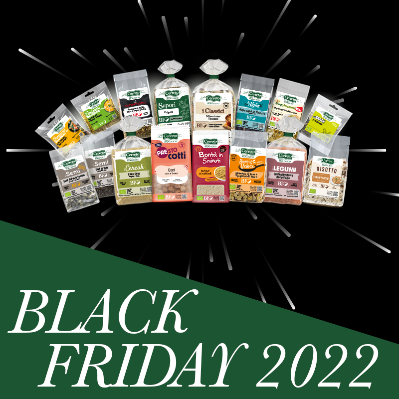 Black Friday 2022: ti regaliamo un ingrediente segreto ed il prossimo shopping!